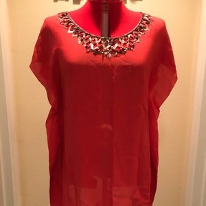 BcbgMaxazria Silk Top - Excellent condition